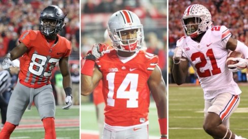 Terry McLaurin, K.J. Hill and Parris Campbell averaged a combined 115.2 receiving yards per game in 2017.