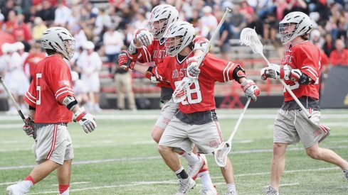 Men's Lacrosse Celebrates