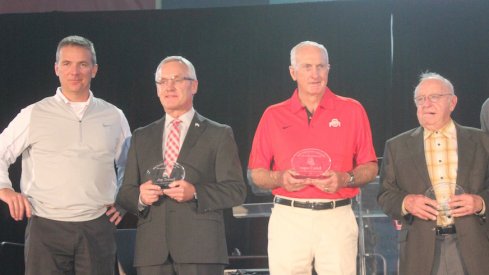 Urban Meyer, Jim Tressel, John Cooper and Earle Bruce