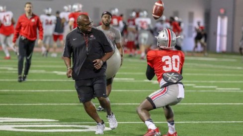 Demario McCall hopes to give Ohio State's punt return game a boost. 