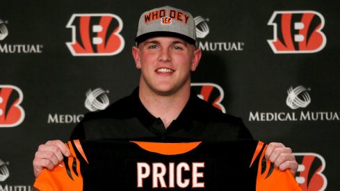 Billy Price will wear No. 53 in Cincinnati