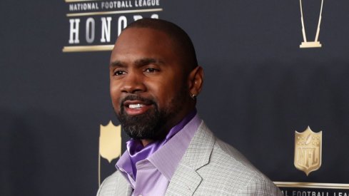 Feb 3, 2018; Minneapolis, MN, USA; Charles Woodson during red carpet arrivals for the NFL Honors show at Cyrus Northrop Memorial Auditorium at the University of Minnesota. Mandatory Credit: Brace Hemmelgarn-USA TODAY Sports