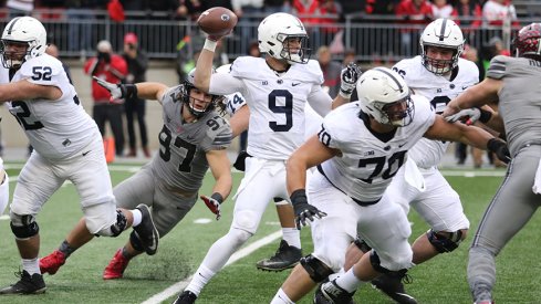 Ohio State's defensive line will look to stymie Trace McSorley and the Nittany Lions in Happy Valley.