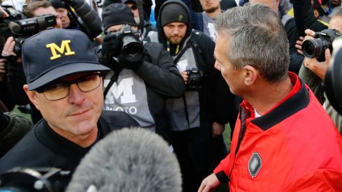 Jim Harbaugh and Urban Meyer