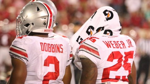 J.K. Dobbins and Mike Weber