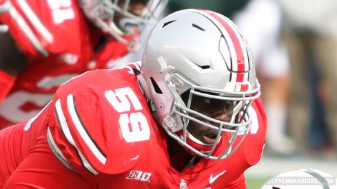 Nick Bosa said tackle Isaiah Prince is ready for a breakout season for the Buckeyes.