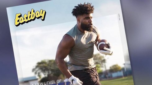 Ezekiel Elliott on the latest cover of East Bay.