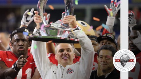 Urban Meyer lifts the July 6 2018 Skull Session