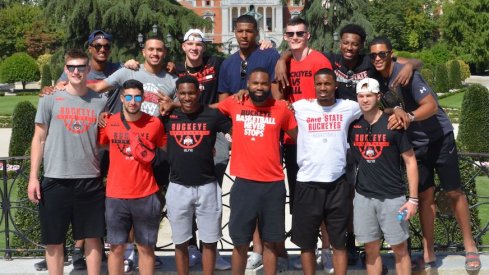 The Ohio State men's basketball team took to Spain for a team trip.