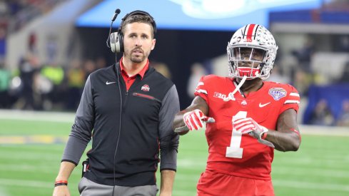 Ohio State interim wide receivers coach Brian Hartline inherits a talented receiving core in his first year in the position.