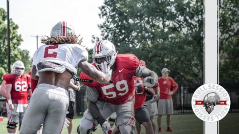 Chase Young battles Isaiah Prince in today's Skull Session.