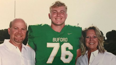 Harry Miller and his parents