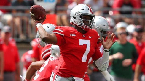 Ohio State quarterback Dwayne Haskins