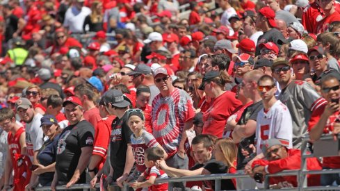 Ohio State had less than 100,000 fans 