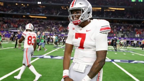 Dwayne Haskins threw for 344 yards and two touchdowns against TCU. 