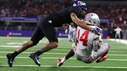 K.J. Hill had a big game out of the slot for Ohio State in its 40-28 win over TCU