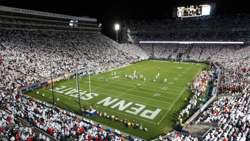 Beaver Stadium during Ohio State's 2016 game at Penn State.