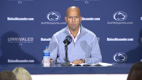 James Franklin said lots of words about Ohio State.