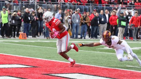 Ohio State wide receiver K.J. Hill