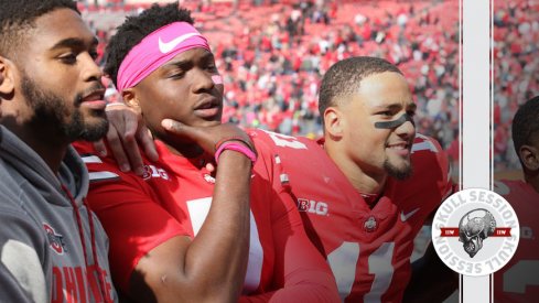 Dwayne Haskins swagger level is on max in today's skull session.