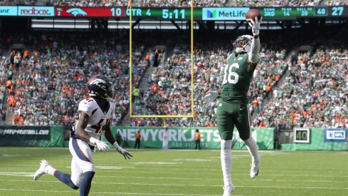 Terrelle Pryor with a one-handed catch against the Broncos