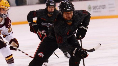 Freshman Sophie Jaques scored her first career goal in Ohio State's win over Minnesota.