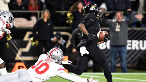 Rondale Moore helped bury the Buckeyes on Saturday night.