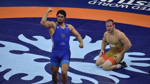 Kyle Snyder. Stunned.