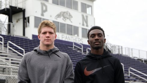 Pickerington North's Jack Sawyer and Chris Scott