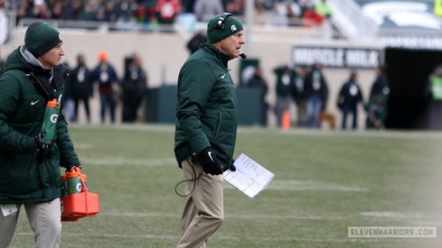 Michigan State coach Mark Dantonio