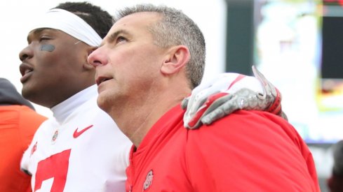 Dwayne Haskins and Urban Meyer