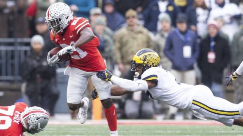 Parris Campbell torched Michigan for 192 receiving yards and two touchdowns.