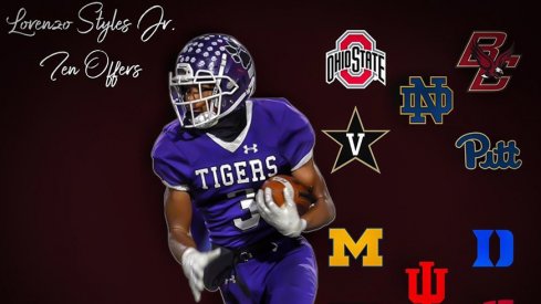 The Buckeyes extended an offer to legacy wideout Lorenzo Styles Jr. this week.