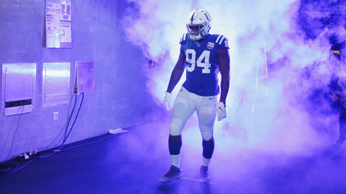 Tyquan Lewis had two sacks for the Colts Sunday.