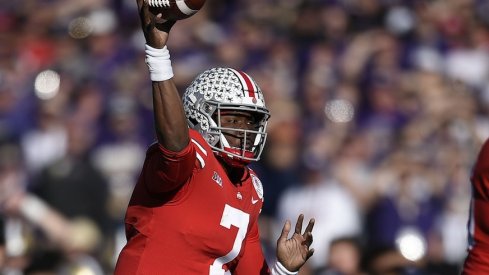 Dwayne Haskins throws his 50th touchdown pass.