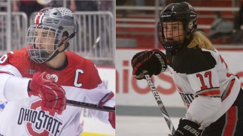 Mason Jobst and Emma Maltais lead their respective Buckeye teams in scoring.