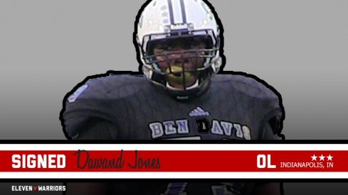 Three-star offensive tackle Dawand Jones is the final piece for Ohio States 2019 recruiting class.