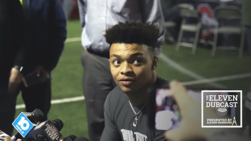 Ohio State quarterback Justin Fields