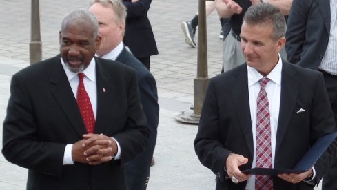 Gene Smith and Urban Meyer