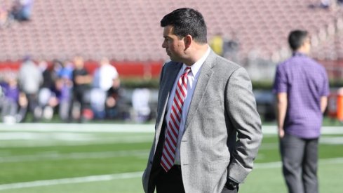 Ohio State head football coach Ryan Day