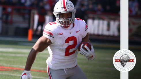 J.K. Dobbins is carrying the rock in today's Skull Session.