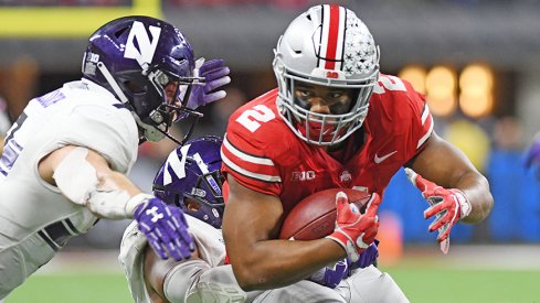 J.K. Dobbins will lead the Buckeye backfield again in 2019.