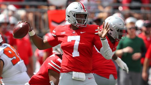 Former Ohio State quarterback Dwayne Haskins