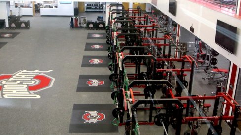 Woody Hayes Athletic Center weight room