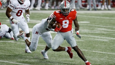 Trey Sermon has six runs of 10 yards or more through Ohio State's first three games.