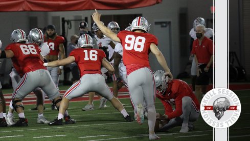 We're kicking field goals in today's skull session.