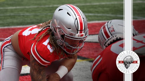 Ohio State's newest tight end is in today's skull session.