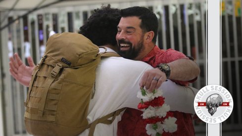 Ryan Day embraces his next commit in today's skull session.