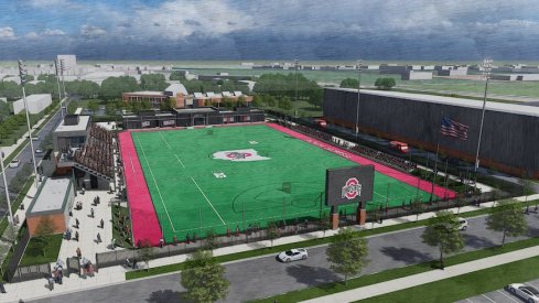 Rendering of Ohio State's new lacrosse stadium