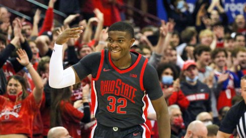 Ohio State men's basketball player E.J. Liddell